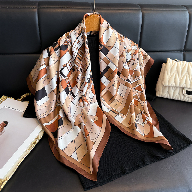 Scarf Silk Square - وشاح حريري مربع جديد لعام 2026