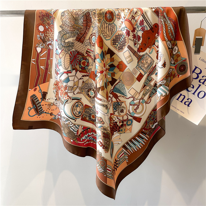 وشاح حريري مربع جديد لعام 2026 - مراجعة Scarf Silk Square وسعره