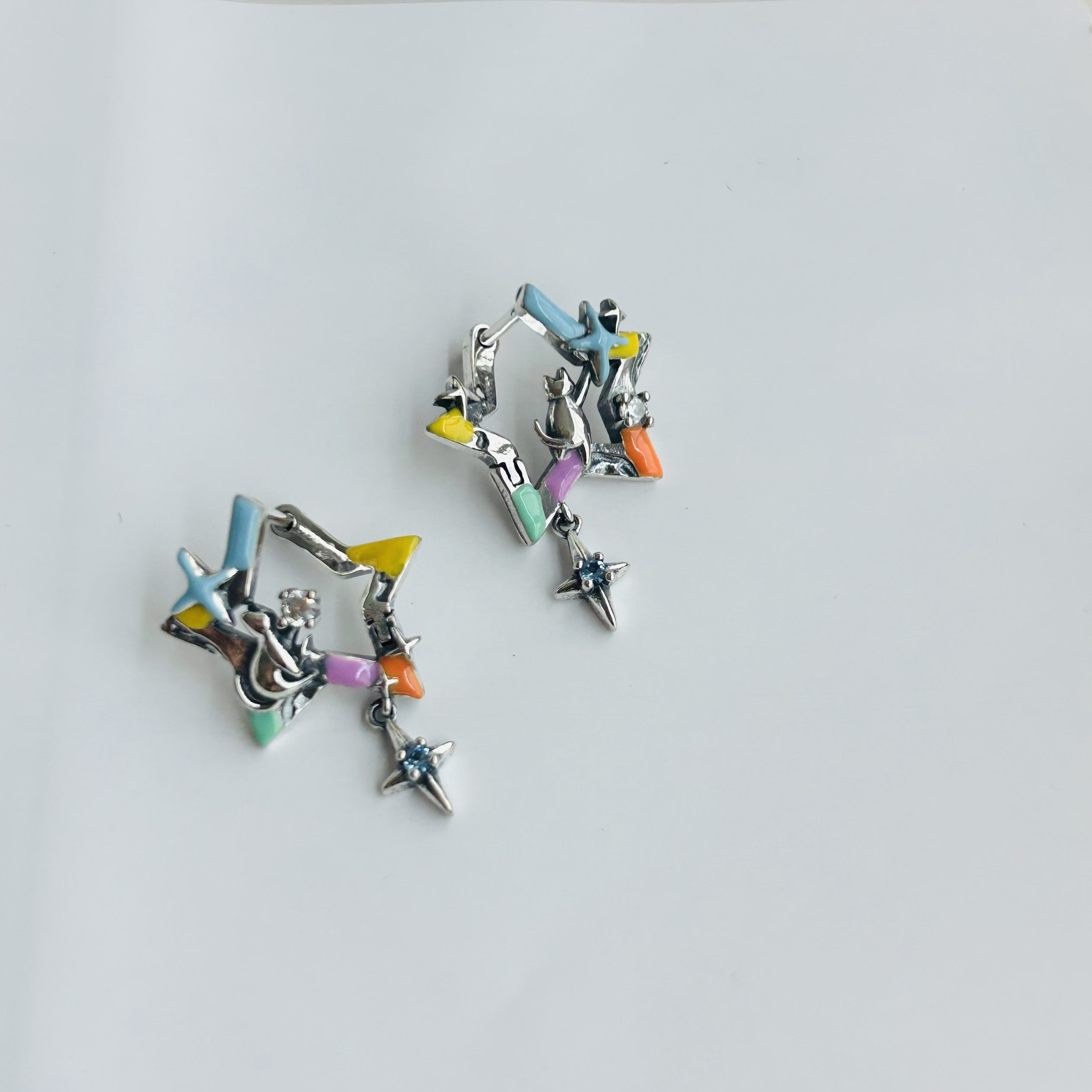 أقراط فضية عيار 925 بتصميم فيو - مراجعة Tie Clip Silver وسعره