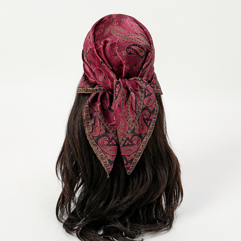 الفاخرة وشاح حريري 70*70 سنتيم - مراجعة Scarf Silk Square وسعره